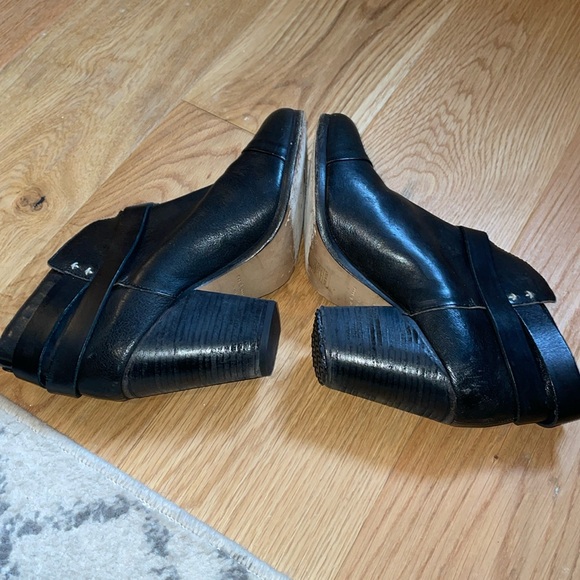 Rag & Bone Harrow Black Leather Ankle Boot. 39 - Picture 9 of 15